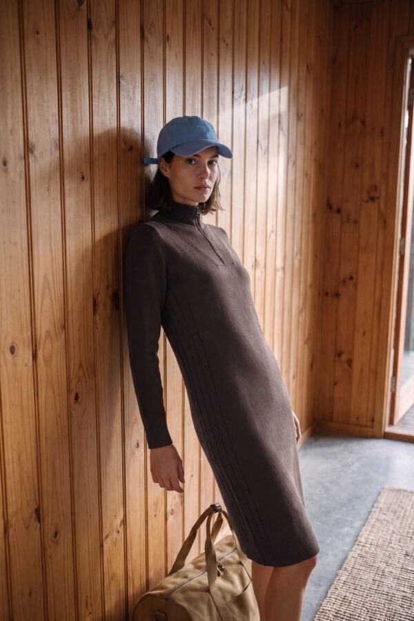 CECIL Cosy Troyer knit dress