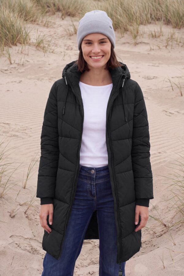 CECIL Long Quilted Coat