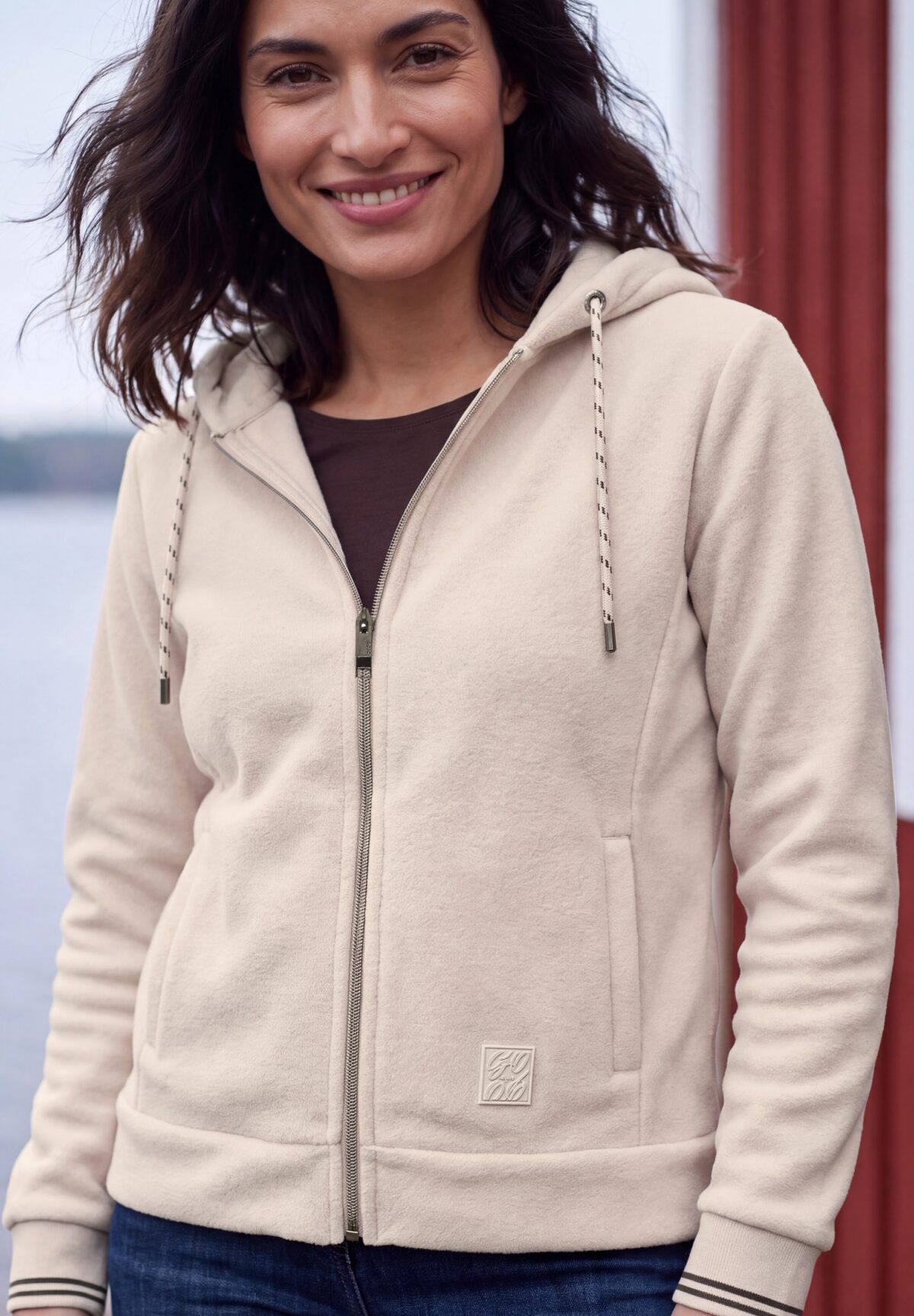 CECIL TOS Fleece Hoody Jacket – Bild 2