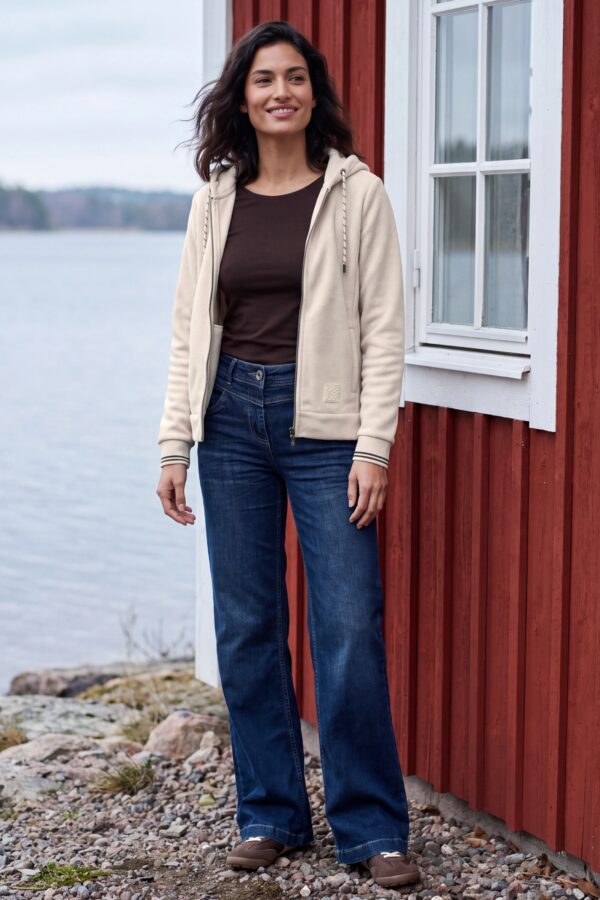 CECIL TOS Fleece Hoody Jacket – Bild 3