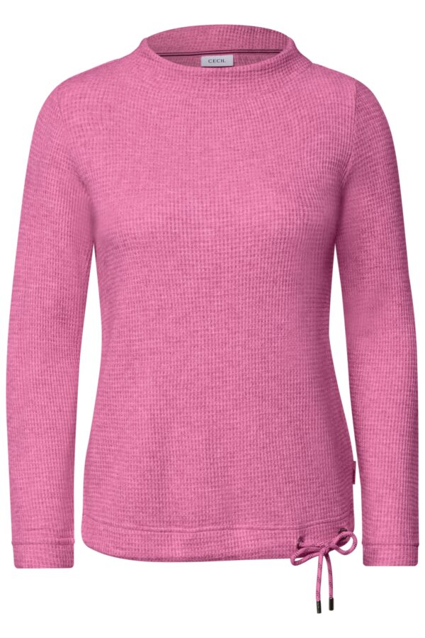 CECIL Waffle Structure Funnel Neck – Bild 5